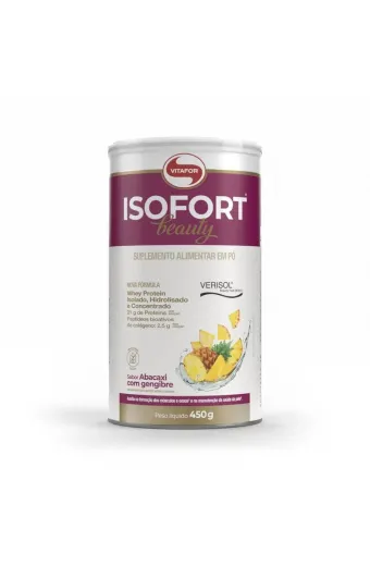 ISOFORT BEAUTY VITAFOR 450G ABACAXI COM GENGIBRE