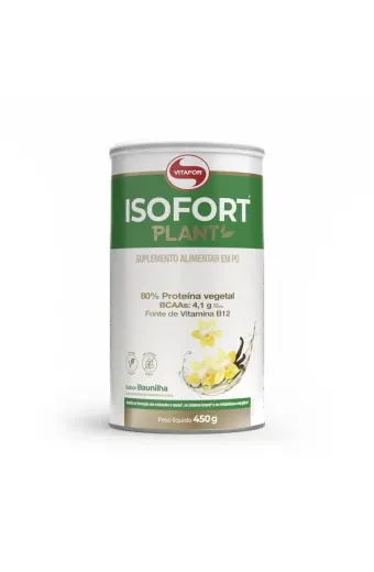 ISOFORT PLANT VITAFOR 450G BANANA COM CANELA