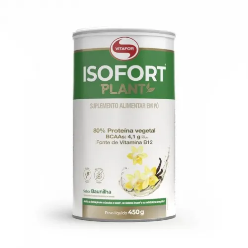 ISOFORT PLANT VITAFOR 450G BANANA COM CANELA