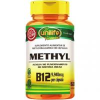 Vitamina B12 Methyl 350mg 60 Capsulas - Unilife